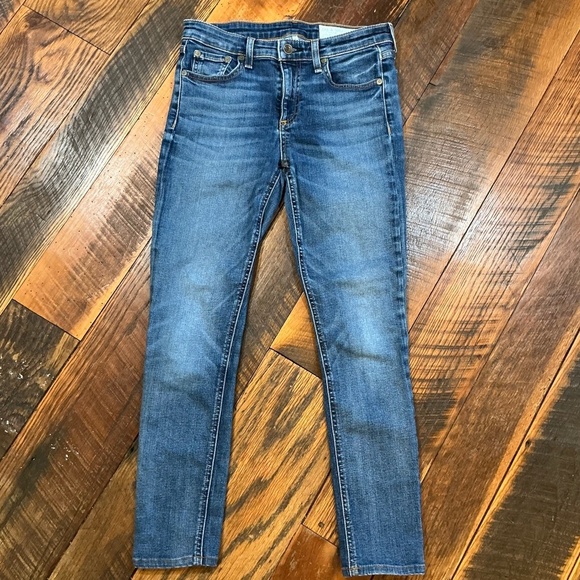 rag & bone Denim - rag & bone Cate Mid-Rise Skinny Jeans Women’s Size 26 Valley Line Blue Denim